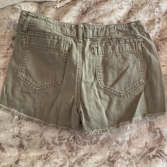 American Eagle Olive green jean shorts - Picture 3 of 3
